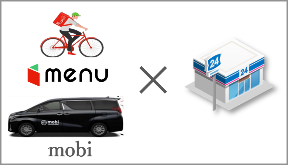 menu, mobi×ローソン店舗